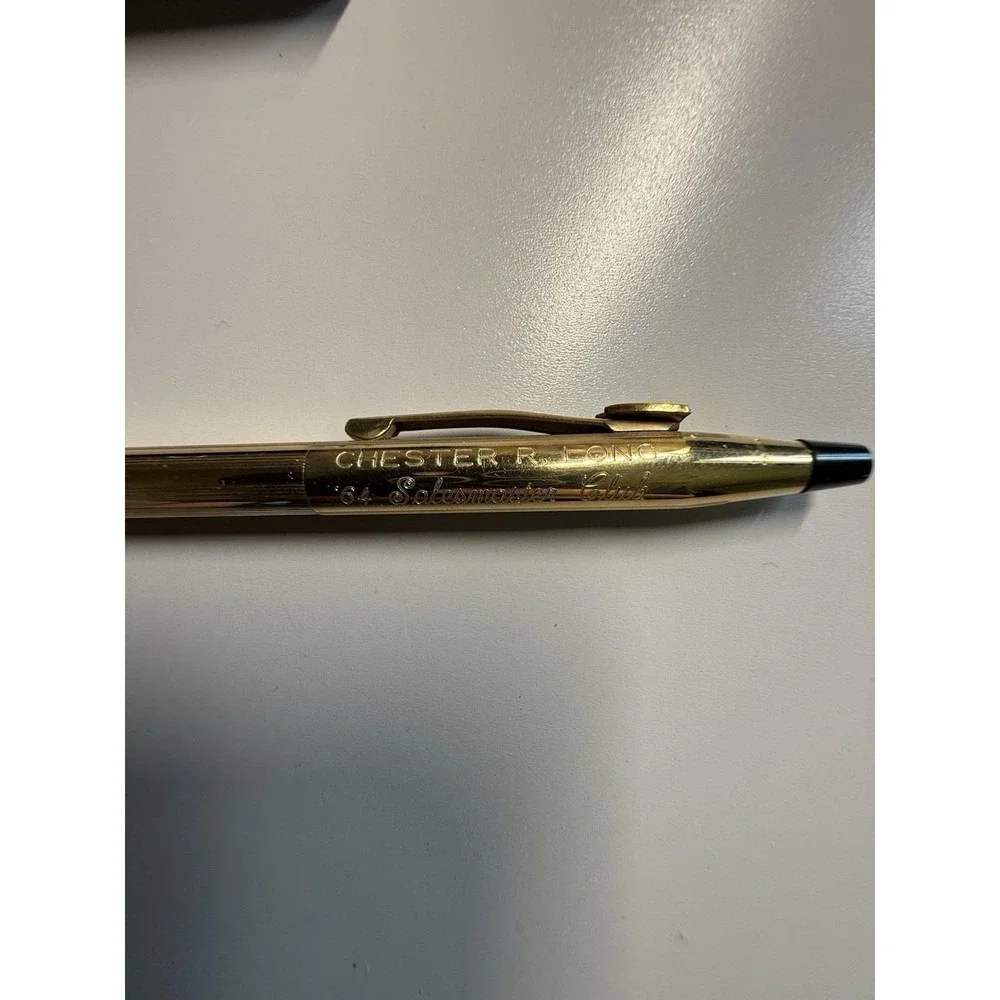 Vintage Cross 12kt Gold Filled Pen & Pencil Set 1/20 12k GF Classic Century